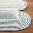 thumbnail image 5 of SAFAVIEH Cape Cod Randell Abstract Polyester Area Rug, Ivory/Green, 6' x 9', 5 of 6