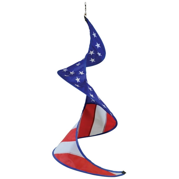 In the Breeze 5054 — Stars & Stripes Solo Spinner - Patriotic Outdoor Spinning Décor