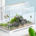 thumbnail image 3 of Resin Aquarium Ornament Mini Cottage House Fish Tank Decoration Rural Village Landscape Decor for Aquatic Scenery, 3 of 4