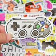thumbnail image 3 of Gaming Stickers for Kids Water Bottles Video Game Stickers for Laptop Game Vinyl Sticker Pack Easter Basket, 3 of 5