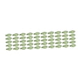 thumbnail image 3 of 50 cuentas sueltas con forma de hoja, elegantes adornos, colgantes con forma de hoja, suministros para hacer joyas, manualidades, llaveros, diademas. 1x05 cm, 3 of 8