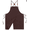 Dark Brown, variant on HonorHut Canvas Chef Apron Split Leg Apron with Multi Pocket Cross Back Adjustable Strap Work Apron for Kitchen Cooking Baking Grilling Black