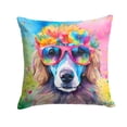 thumbnail image 1 of Coussin Décoratif Poodle Hippie Dawg, 1 of 6