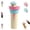 Pink, variant on Electric Cat Wand Toy for Indoor Cats - Interactive Automatic Retractable Cat Teaser with Plush Ball, Durable String Launcher for Kittens and Adult Cats, Enrichment Exercise Feline Toys (Pink)