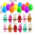 thumbnail image 3 of JHEHF Easter Eggs with Toys 12PCS Filled Easter Eggs Cute Colorful Fillable Eggs Easter Basket Stuffers and Gifts Party Supplies Decor Easter Gift, 3 of 9