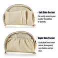thumbnail image 3 of Simple And Large-capacity Multifunctional Cosmetic Bag, Portable Cosmetic Bag Blue, 3 of 5
