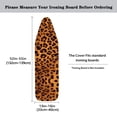 thumbnail image 5 of HELLHERO Leopard Print Ironing Board Covers Easy to Install Elastic Edge Elastic Edge Fabric for Tailor, 5 of 5