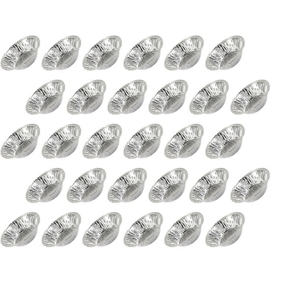 RENACLIPY 100-Piece Tart Baking Set with Fast Heating Non-Stick Molds for Professional and Home Cake Baking Use