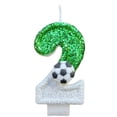 thumbnail image 2 of International Soccer Celebration Digital Birthday Candles - Football Themed Candles for Game Day Soccer Essentials, Safe Cake Decor & Gift, 2 of 9