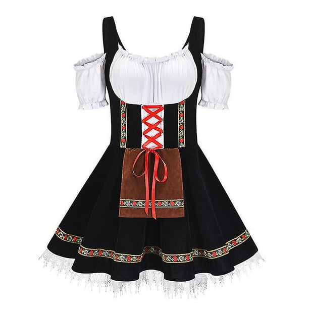 Disfraz de niña de cerveza Oktoberfest para adulto