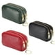 thumbnail image 1 of monederos con cremallera de triple capacidad y cartera de viaje pequeña con llavero, 1 of 5