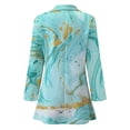 thumbnail image 5 of Veste de Costume Décontractée à Manches Longues Imprimée pour Femmes pour Affaires, 5 of 5