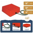 thumbnail image 3 of Farm Innovators 1.25 Gal 60W Electric Heated Pet Water Bowl, Red (2 Pack), 3 of 7