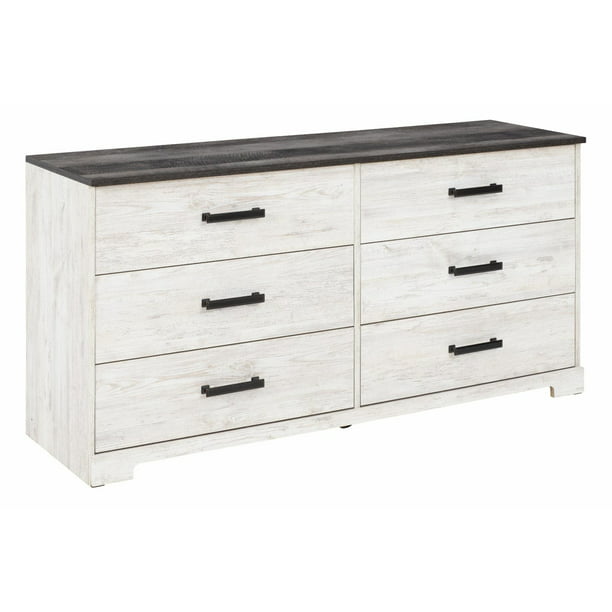 Signature Design By Ashley Shawburn, How To Put Drawers Back In Ashley Dresser