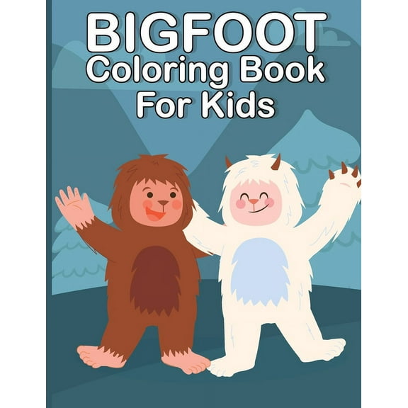 Bigfoot Activity Book for Kids, (Paperback)