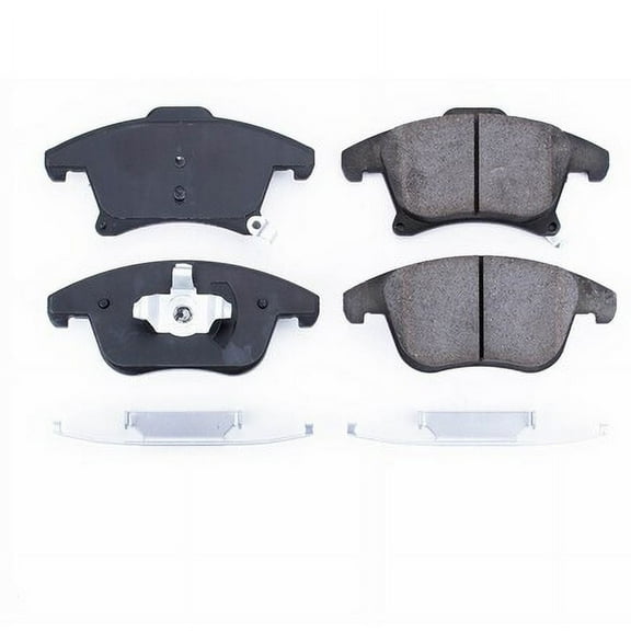 PowerStop 17-1653 Disc Brake Pad Set Ford, Lincoln (2.0) Disc Brake Pad Set - Front