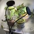 thumbnail image 6 of Rosnek Plant Grow Lights One Clip with 1/2/3/4 Lamp Heads Full Spectrum Sunlight LED Plant Grow Lights with Timer Auto On/Off 4/8/12H Dimmable for Indoor Plants, 6 of 7