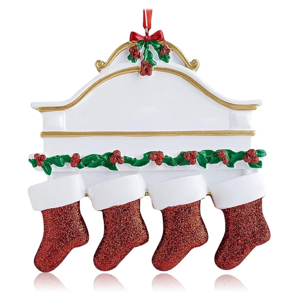 2021 adorno de árbol de Navidad familiar personalizado colgante familiar sobreviviente personalizado Mini colgante de árbol de Navidad colgante Kits de decoración para fiestas tipo 3 1 STÜCK Billuyoard HA008633-05