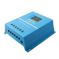 thumbnail image 2 of TFixol Contrôleur de Charge Solaire MPPT Intelligent avec Écran Rétroéclairé LCD, Détection Automatique 12/24/36/48 V, Capacité 100 A, Design Bleu, Suivi de l'Alimentation Haute Efficacité, Recharge USB, 7 Modes d'Exploitation, 2 of 6