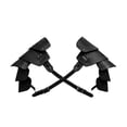 thumbnail image 3 of Hombrera medieval para hombrera, capa, cinturón, accesorios de vestuario góticos Negro, 3 of 9