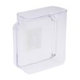 thumbnail image 2 of Miangastore Wall Mount Self Adhesive Storage Box Universal Air Conditioner Holder Wall Storage Case Home Hanging Organizer (Transparency), 2 of 8