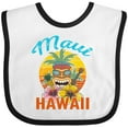 thumbnail image 3 of Inktastic Maui Hawaii Vacation Tiki Boys or Girls Baby Bib, 3 of 4