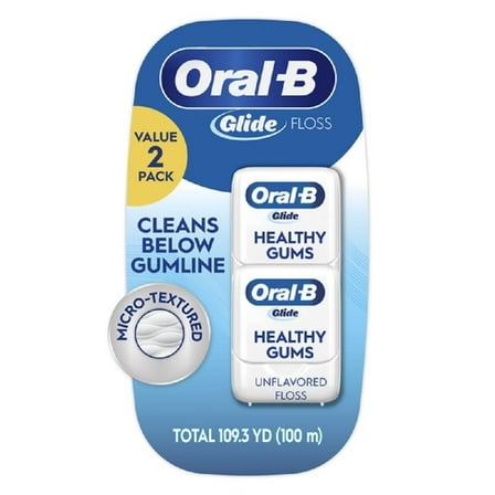 Oral-B Glide Glide Healthy Gums Original Floss - 100 Mtr, 3 Pack