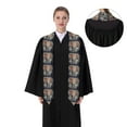 thumbnail image 4 of Haiem Elephant in Smoke Pattern Graduation Stole 2024 | Premium Satin Sash for Graduation Ceremony, 4 of 7