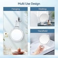 thumbnail image 4 of 30x Magnifying Mirror, Magnifying Mirror With Stand And Tweezers, Handheld Mirror With 30x/1x Magnification, Compact Mirror For Traveling, 30x Makeup, 4 of 4