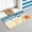 D, variant on Taicans Coastal Beach Doormat,Non-Slip Ocean Themed Bath Mat,Soft Absorbent Seashell Starfish Rug for Bathroom,Entryway,24x16 Inch