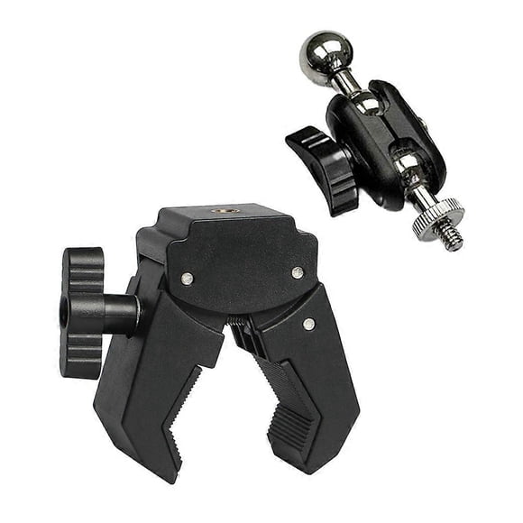 Flexible 17mm Sphere Head Mounting Grip For Phone Stand Camera Light Stand Cycle Handlebars Installation