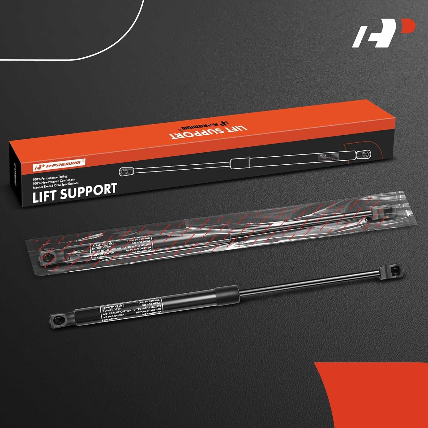 A-Premium Front Hood Lift Supports Shock Struts Compatible with Select Acura Models - RLX 2014-2020 Sedan - Replace# 74145TY2A01, 74195TY2A01(2PC Set)
