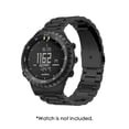thumbnail image 2 of Mistaha Adjustable Stainless Steel Watch Band for Suunto Core - Black | Personalize Your Style with Vibrant Colors | Durable Material & Easy to Change | Compatible with Suunto Core Smartwatch, 2 of 3