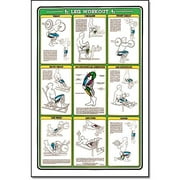 Fitnus Chart -Leg Workout 23"x35"