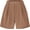 Khaki, variant on FreshPretty Shorts for Women Dressy Casual Summer Elastic Waist in The Back Pleated Wide Leg Tailored Work Trouser Shorts