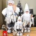 thumbnail image 3 of 30CMsanta figurine standing santa doll figurine christmas christmas ornam30CM, 3 of 5