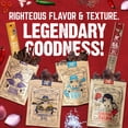 thumbnail image 3 of Righteous Beef Jerky Variety Pack Gift Basket - Great Gifts for Men - Gluten Free, High Protein Healthy Snack - Beef, Pork, 3 of 7