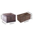 thumbnail image 4 of Hotel Pub Cafe Car Paper Holder Tissue Storage Box Delicate Wooden Grain, 4 of 9