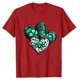 thumbnail image 4 of Camisetas de Manga Corta para las Mujeres de Moda Imprimir Cuello Redondo Camiseta, Mezcla de Poliéster Ligero para Primavera Verano Otoño, 4 of 8