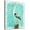 Sea Bird Heron, variant on Vintage Flowers Canvas Wall Art Blue White Blossom Canvas Painting Retro Flowers in Vase Canvas Pictures Blue Ocean Background Artwork Prints for Bathroom Bedroom Wall Decor 16" X 12"