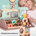 thumbnail image 6 of Educational Donut Shop & Ice Cream Parlor Playset for Kids - Interactive Learning Toy with Multicolored Accessories, Encourages Math & Social Skills(Multicolor), 6 of 7