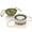 Blue & Green & Orange, variant on Zavor Everyday Pressure Cooker Accessories Set - Steamer, Rack and Egg Mold
