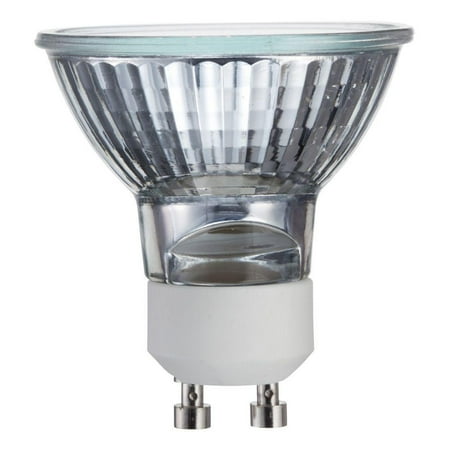 Gu10 Twist Lock - KOR K25322 - 50MR16/120V/FL/GU10 - Halogen - 50 Watt - 120 Volt - Flood - MR16 - Dimmable - Twist and Lock (GU10) - Cover Glass