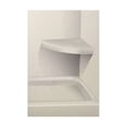 thumbnail image 3 of Transolid  Decor 14-In X 14-In Solid Surface Wall-Mount Corner Shower Seat - 14" x 14" x 3" Biscuit, 3 of 5