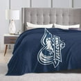 thumbnail image 4 of Messiah A University Logo Fleece Blanket, Very Soft Microfiber Flannel Blanket for Couch Warm and Cozy for All Seasons, 4 of 6