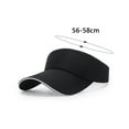 thumbnail image 2 of CSChome Golf Hat Empty Top Solid Color Adjustable Fastener Hat Unisex Extended Brim Sport Fashion Accessories, 2 of 7