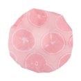 thumbnail image 4 of Unique Bargains 1 Pc Durable Shower Cap for Business Travel Pink Polyester Pongee PEVA, 4 of 6
