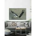 thumbnail image 3 of Parvez Taj "The Flying Crane" Painting Print on Wrapped Canvas, 3 of 7