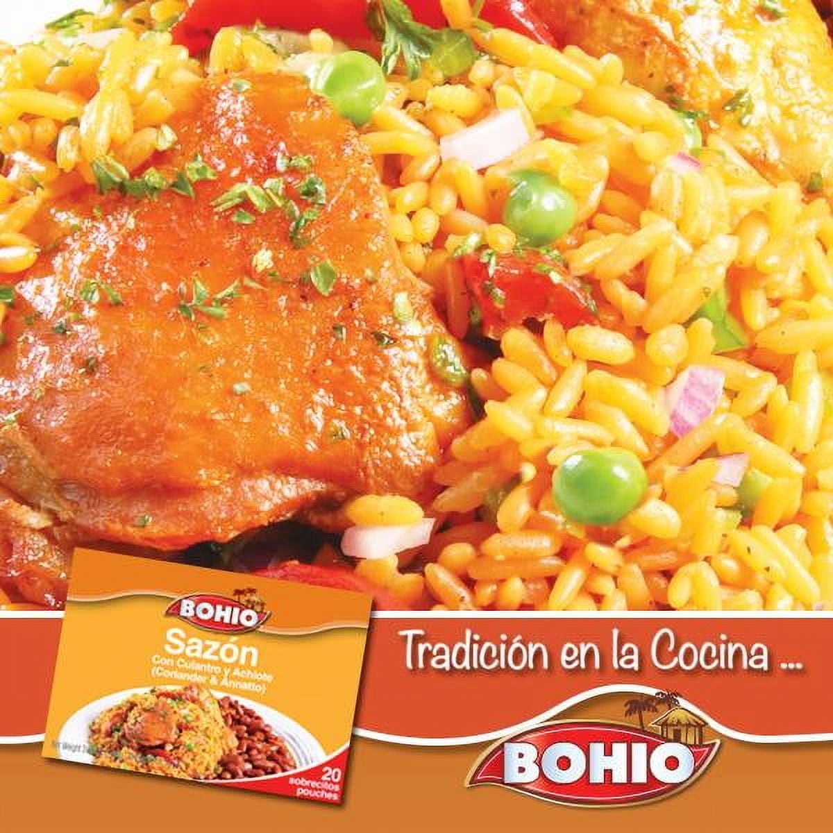 Bohio Sazon Con Culantro Y Achiote, Calorie Free Fat Free Carb Free, 20 Pouches 3.53oz Box