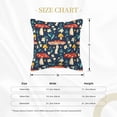 thumbnail image 4 of Bingfone Decorative Pillow Covers 18"X18" Colorful Mushrooms Couch Pillow Cases Modern Farmhouse Covers For Couch Sofa Bed, 4 of 9